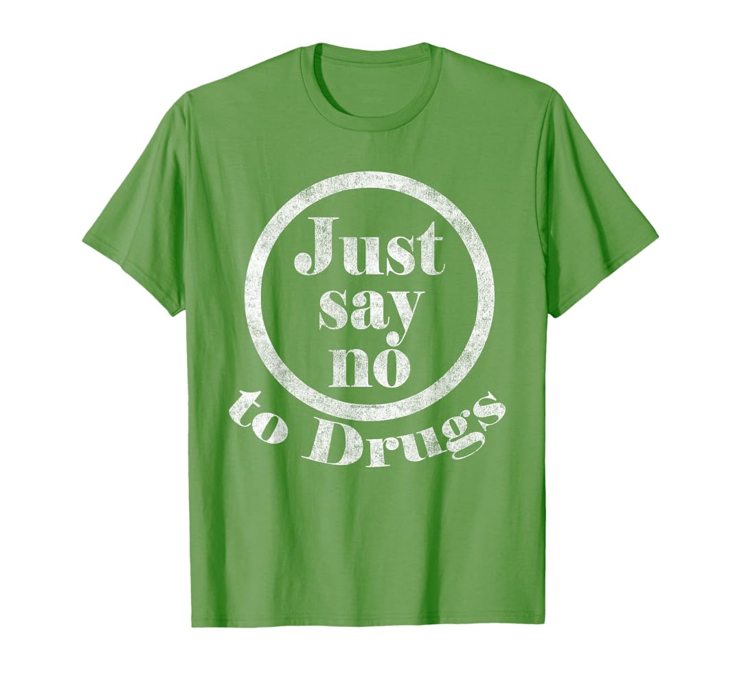 SAY NO TO DRUGS Tシャツ Amazon.com: Say No to Drugs We Wear Red for Red Ribbon Week